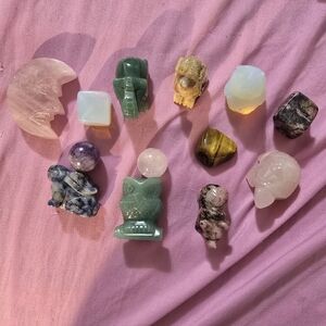 Mixed Crystal Gemstones